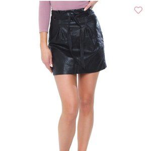 Free People Faux Leather Payton Skirt
